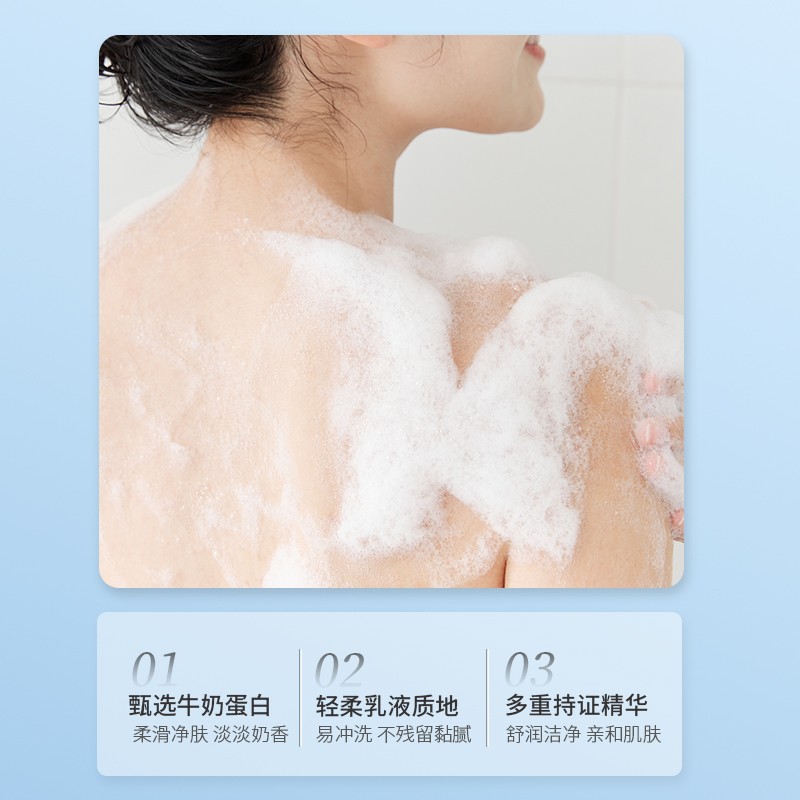 Natural Shower Gel Factory - OEM Refreshing Skin Moisturizing Exfoliating