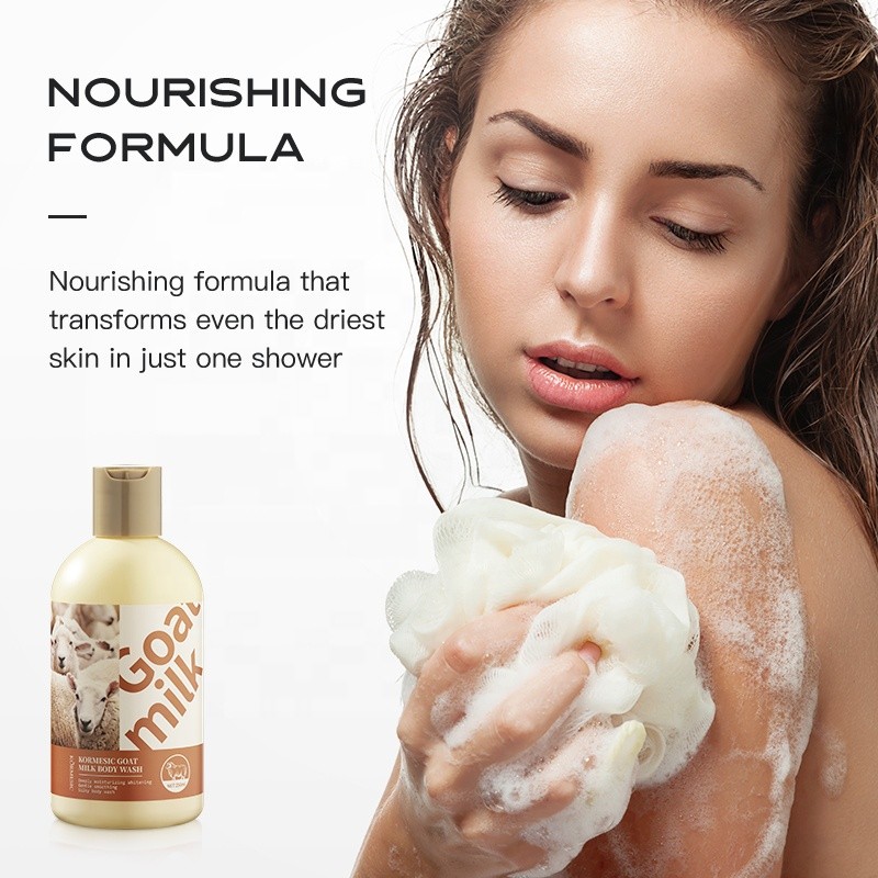 Shower Gel Manufacturer - Bulk Whitening Goat Milk Brightening Bath