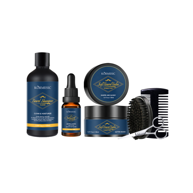 Men Grooming Set Manufacturer - Bulk Beard Kit Custom Oils Care