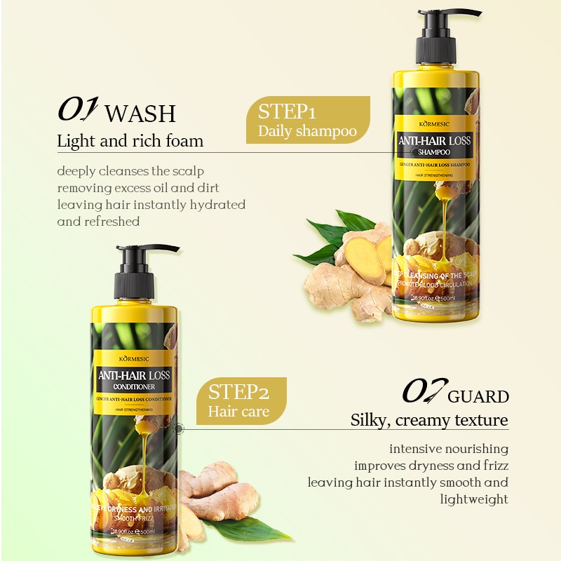 Hair Conditioner Manufacturer - OEM Bpom Approved Ginger Anti-Hair Loss