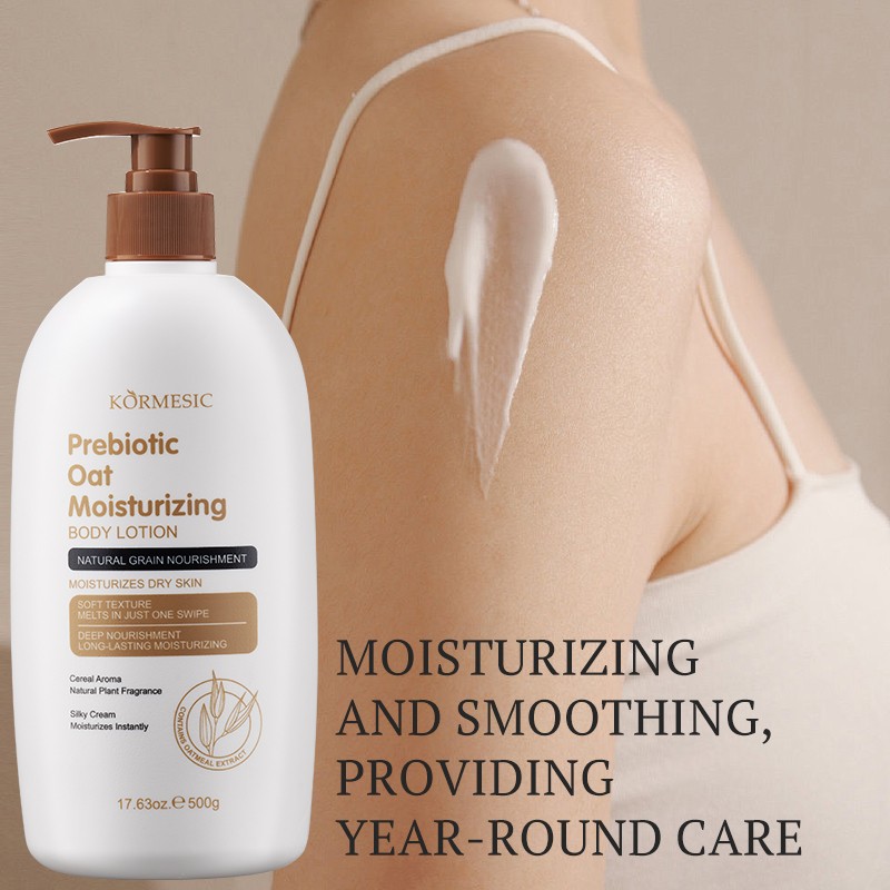 Body Lotion Factory - Bulk 500g Probiotic Oatmeal Moisturising