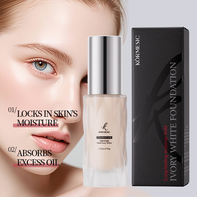 Powdery Foundation Manufacturer - OEM Natural Concealer Glow Cream Waterproof