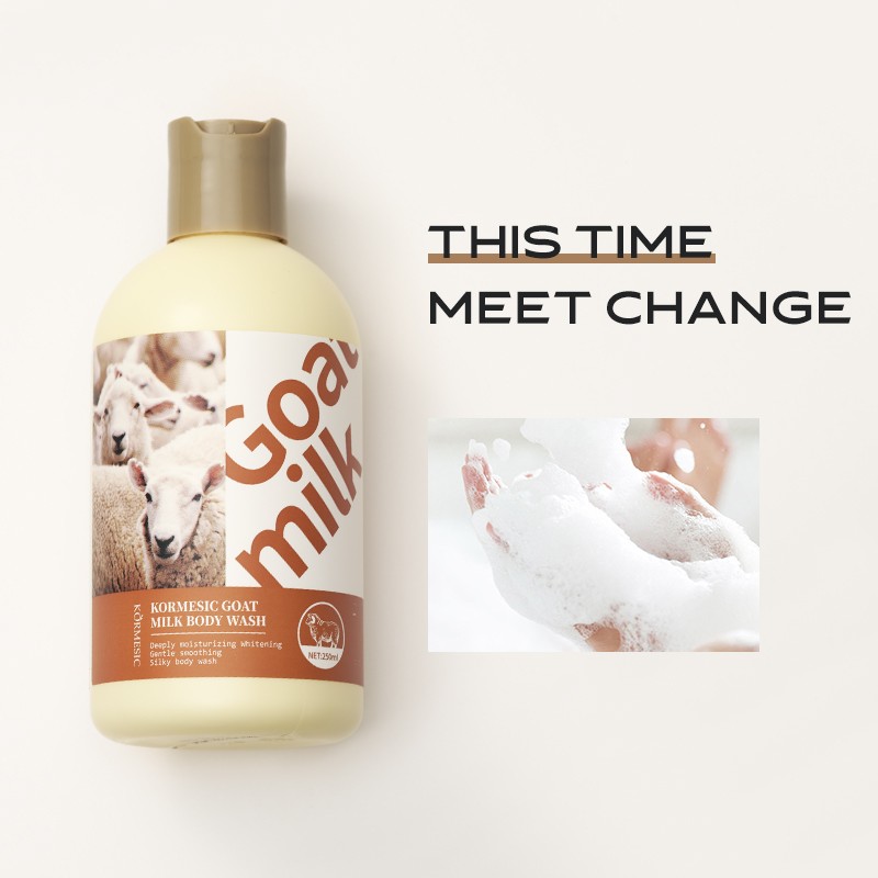 Shower Gel Manufacturer - Bulk Whitening Goat Milk Brightening Bath