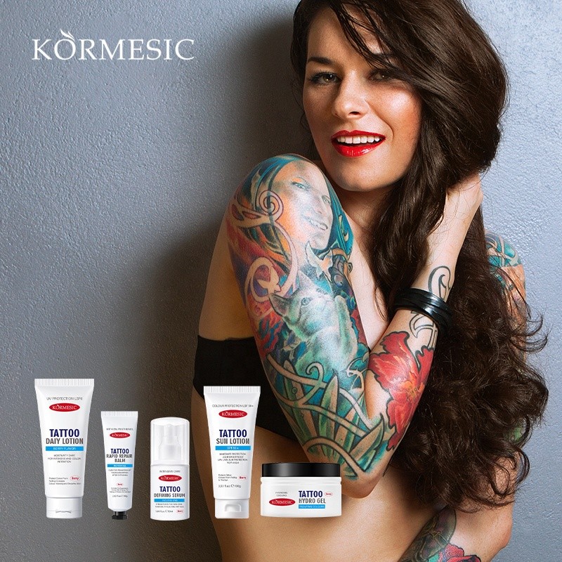 Tattoo Kit Supplier - OEM Brightener Gel Natural Aftercare Set