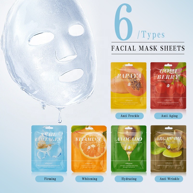 Facial Mask Factory - OEM Hot Sales Moisturizing Form and Face Use