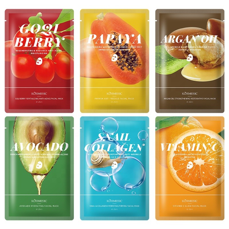 Facial Mask Supplier - Bulk Orange Fruit Brighten Cleansing Oil Control