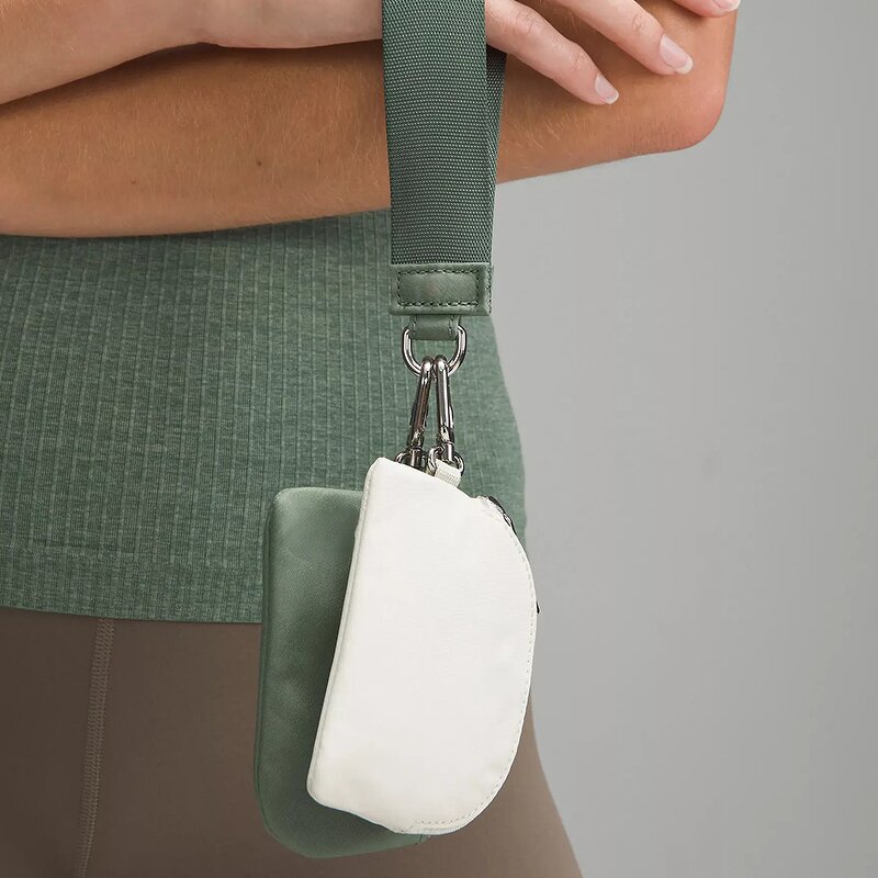 Keychain Bag Manufacturer - OEM/ODM Custom Dual Pouch Wallet Short Coin Purse