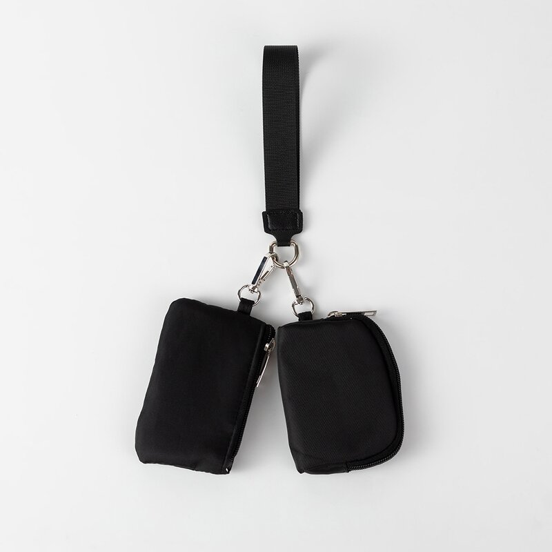 Dual Pouch Wrist Bag Supplier - OEM/ODM Custom Women's Portable Key Chain Fashion