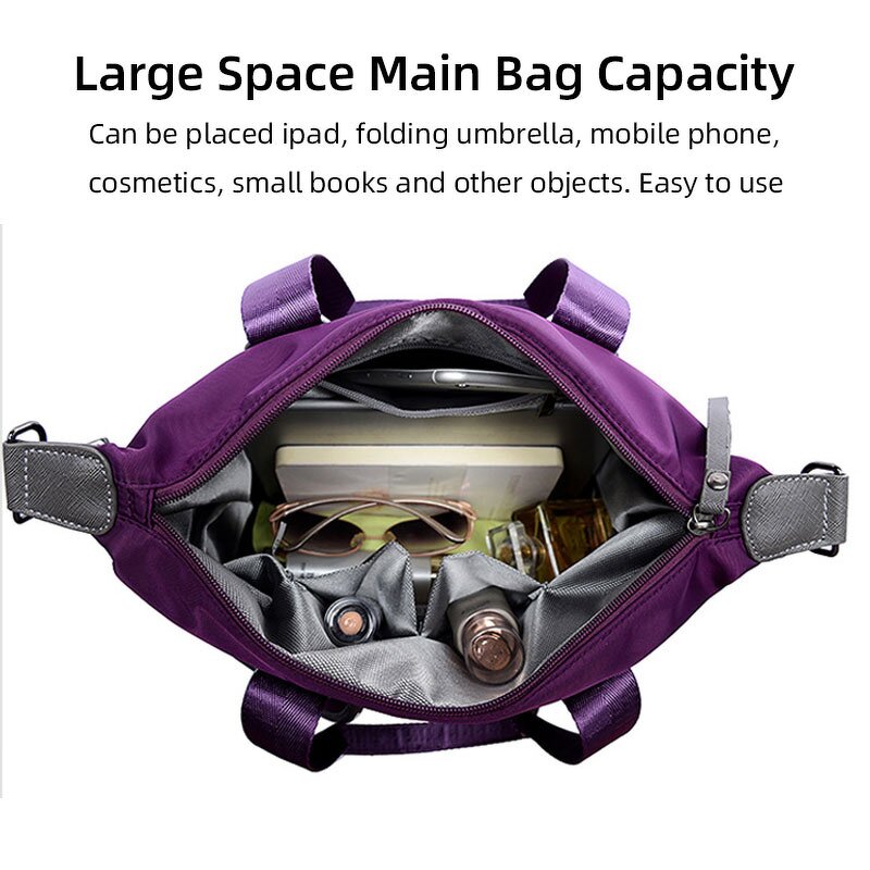 Shoulder Bag Supplier - OEM/ODM Custom Women Waterproof Casual Large-capacity Handle