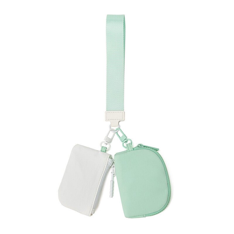 Double Wrist Wallet Factory - OEM/ODM Custom Polyester Zipper Closure Dual Pouch