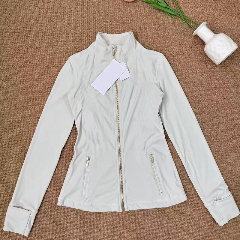 Yoga Jacket Supplier - OEM/ODM Women's Breathable Quick Dry Stand Collar Gym