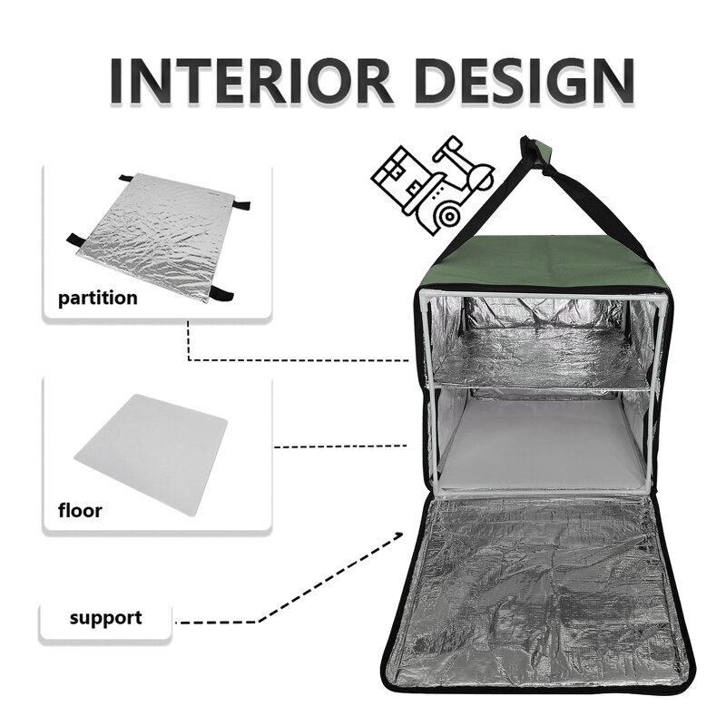 Motorcycle Food Box Manufacturer - OEM/ODM Custom Logo New Design Aluminum Foil Cooler