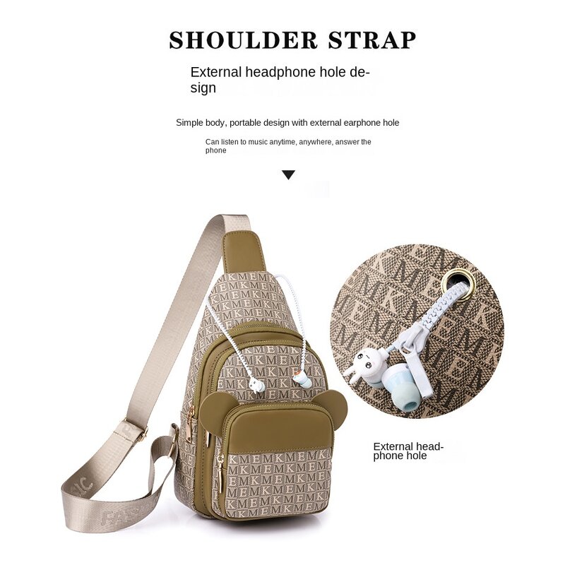 Small Backpack Manufacturer - OEM/ODM Custom Women's Trendy Soft Leather Crossbody