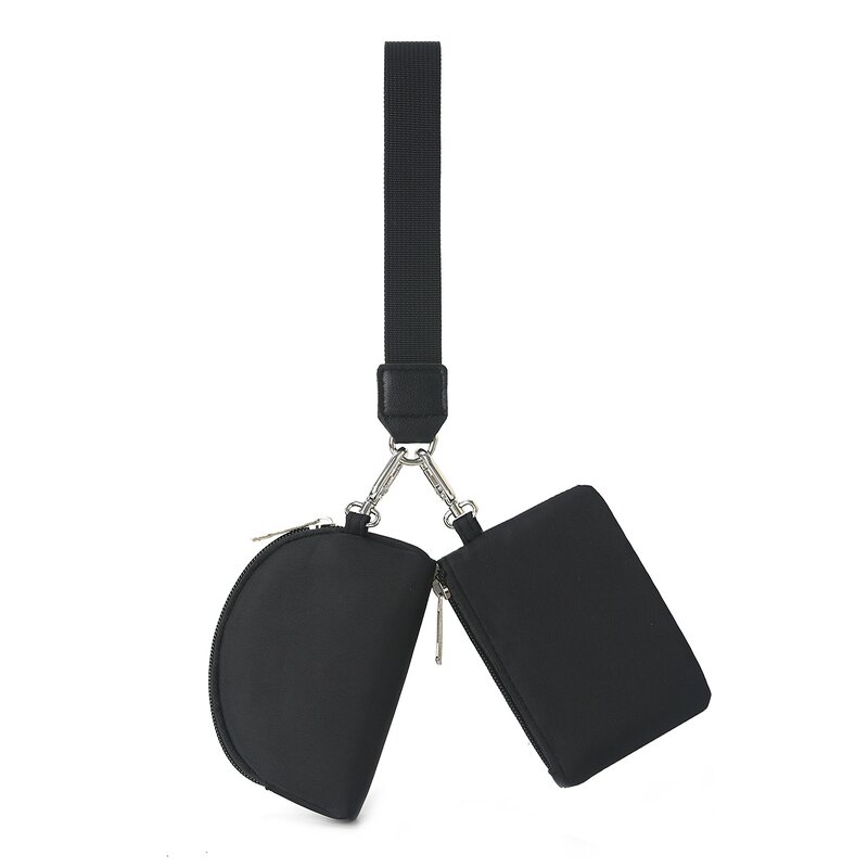 Wrist Bag Supplier - OEM/ODM Fashion Barrel-Shaped Polyester Zipper Portable Mini