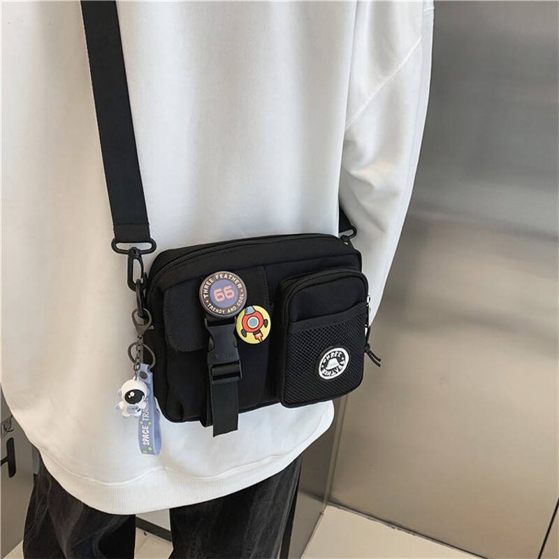 Fanny Pack Supplier - OEM/ODM Unisex Custom Street Mini Arm Bag Nylon Locking
