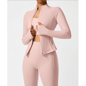 Yoga Wear Jacket Factory - Wholesale Women's Outdoor Running Fitness Sports Sets