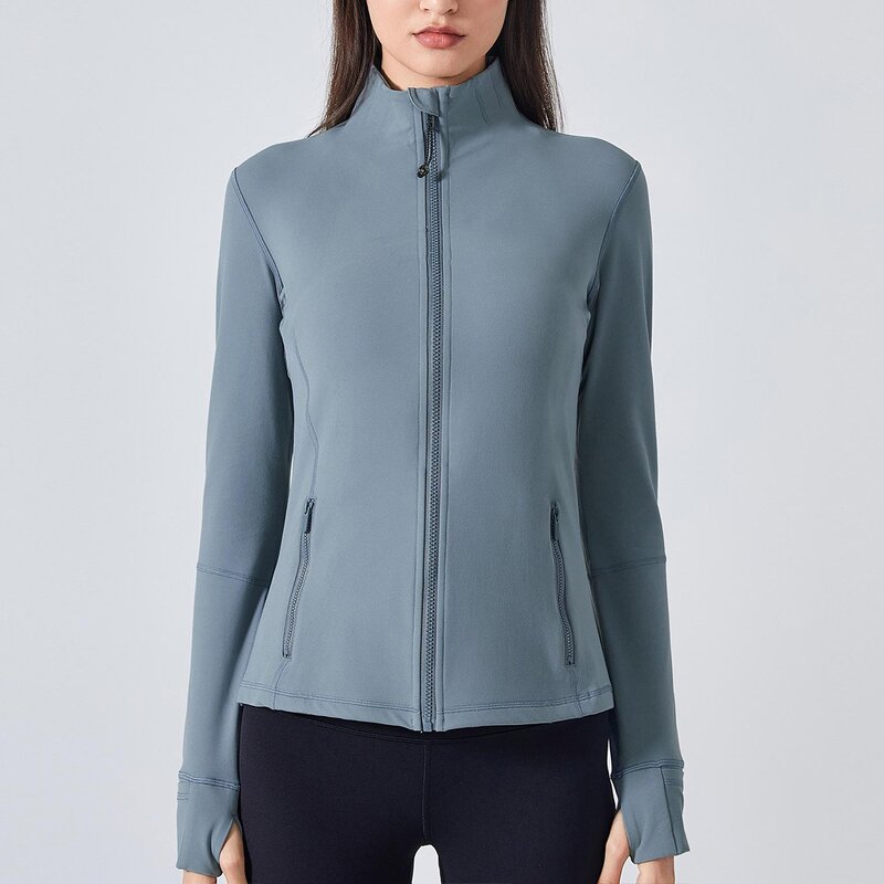 Sports Jacket Factory - OEM/ODM Custom Fashion Fitness Breathable Elastic Pocket