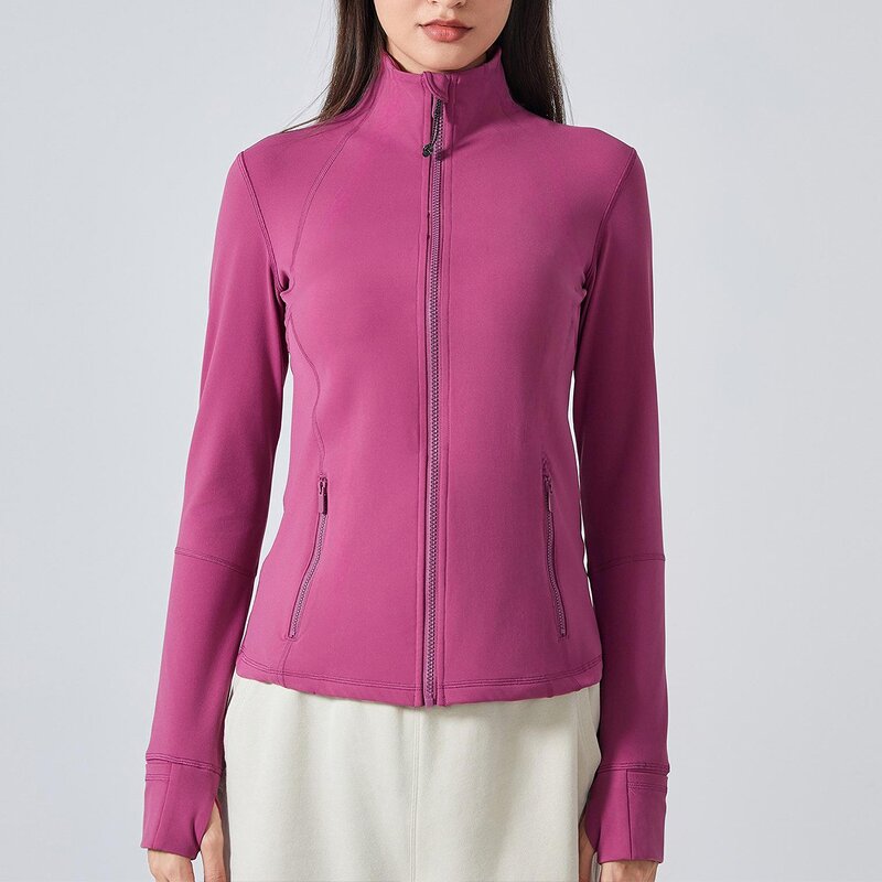 Sports Jacket Factory - OEM/ODM Hot Sale Plus Size Windproof Stand Collar Yoga Set
