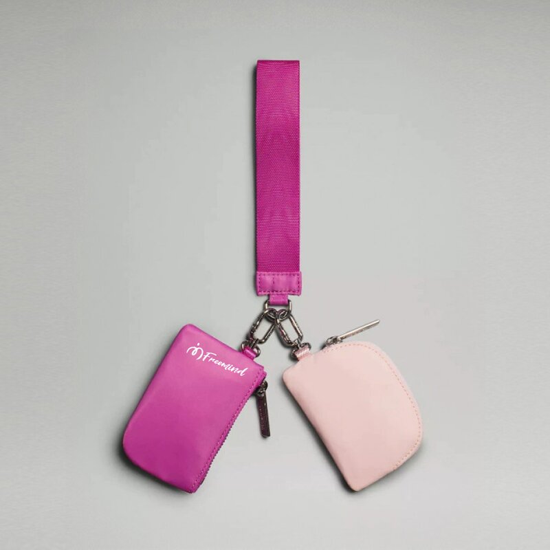 Key Chain Bag Supplier - OEM/ODM Mini Portable Change Storage Zipper Closure