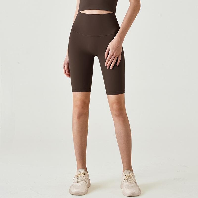 Yoga Leggings Shorts Manufacturer - OEM/ODM Custom High Waist Quick-Drying Nylon Hip-Lifting