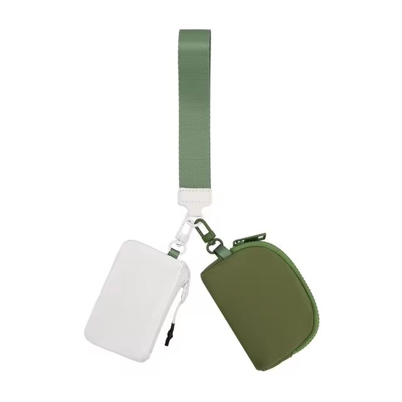 Double Wrist Wallet Factory - OEM/ODM Custom Polyester Zipper Closure Dual Pouch