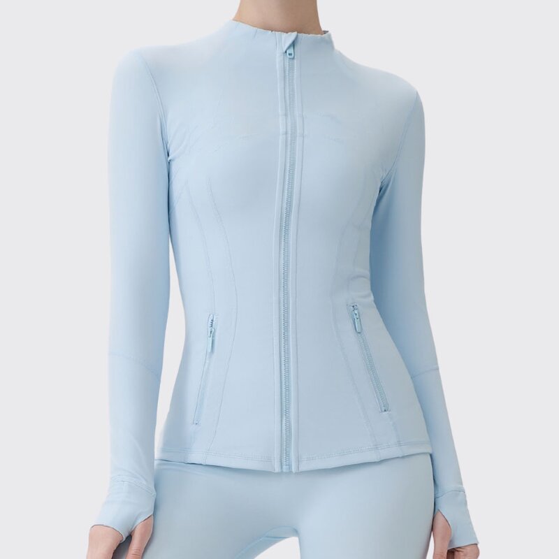Fitness Jacket Manufacturer - OEM/ODM Women's Fashion Seamless Breathable Yoga