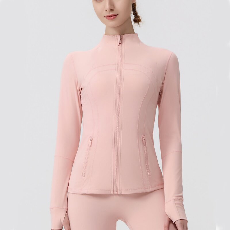 Fitness Jacket Manufacturer - OEM/ODM Women's Fashion Seamless Breathable Yoga