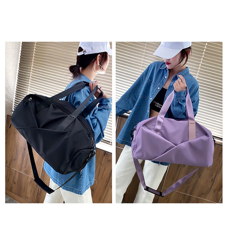 Men's Duffel Bag Factory - OEM/ODM Custom Polyester Wet Dry Gym Travel Tote Letter