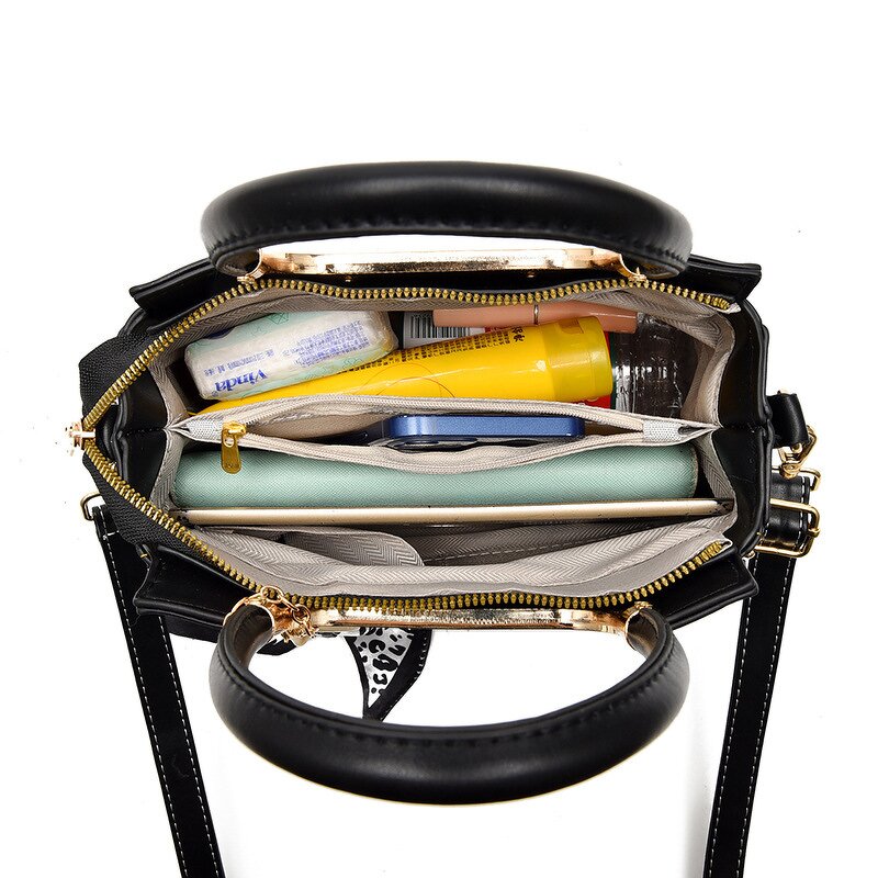 Shoulder Bag Supplier - OEM/ODM Custom Designer Large Capacity PU Leather Women