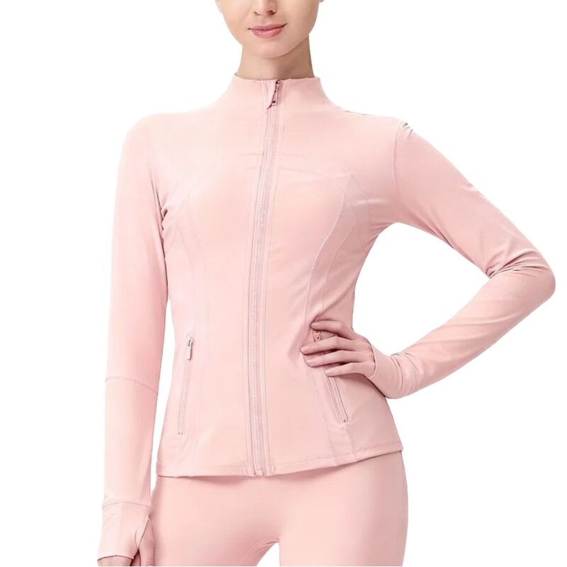Fitness Jacket Manufacturer - OEM/ODM Women's Fashion Seamless Breathable Yoga