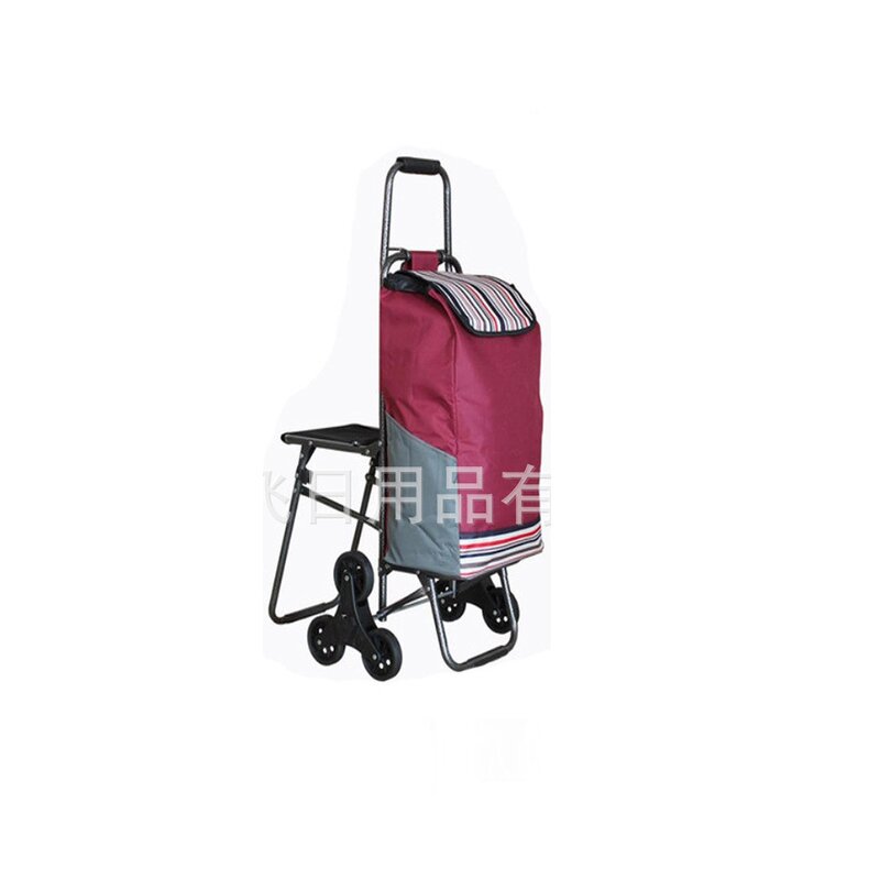 Folding Trolley Manufacturer - OEM/ODM Supermarket Lightweight Portable Travel Cart Bag