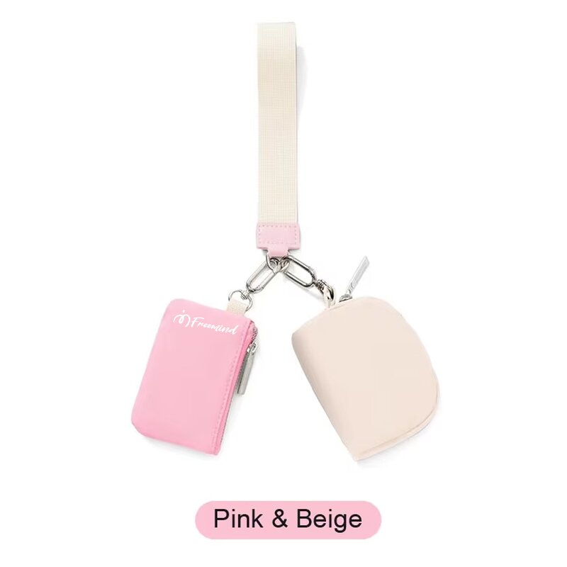 Key Chain Bag Supplier - OEM/ODM Mini Portable Change Storage Zipper Closure