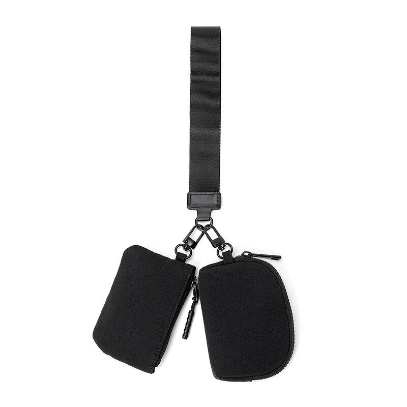 Double Wrist Wallet Factory - OEM/ODM Custom Polyester Zipper Closure Dual Pouch