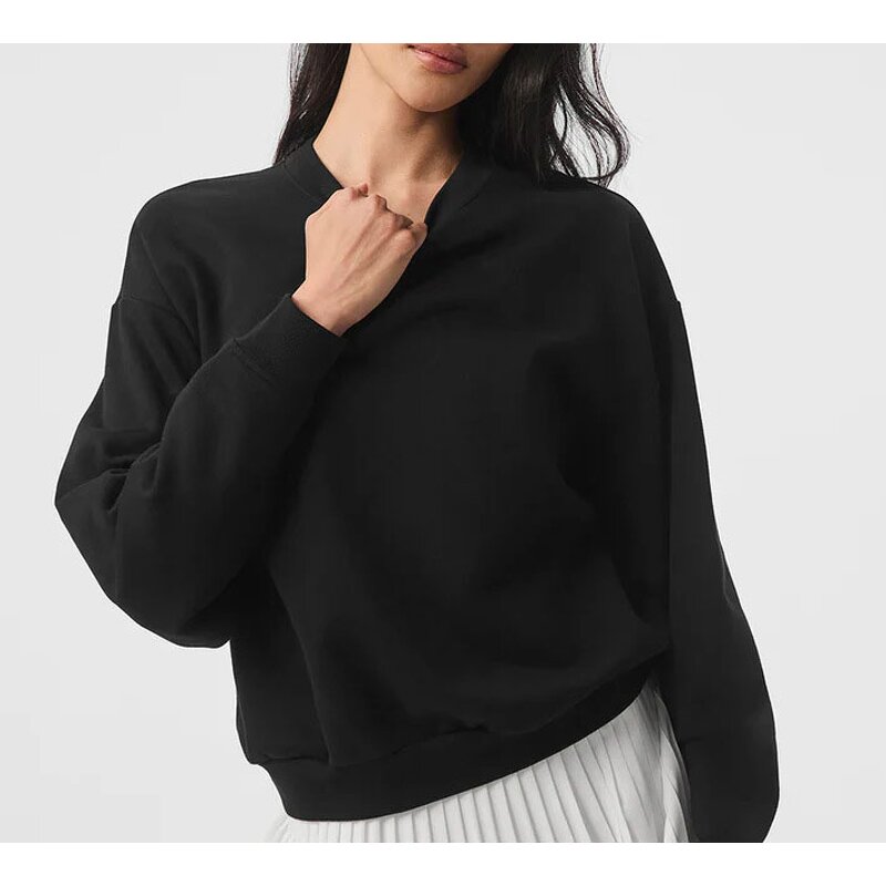 Sweatshirt Factory - Wholesale Custom 100% Cotton Women's Oversized Crewneck