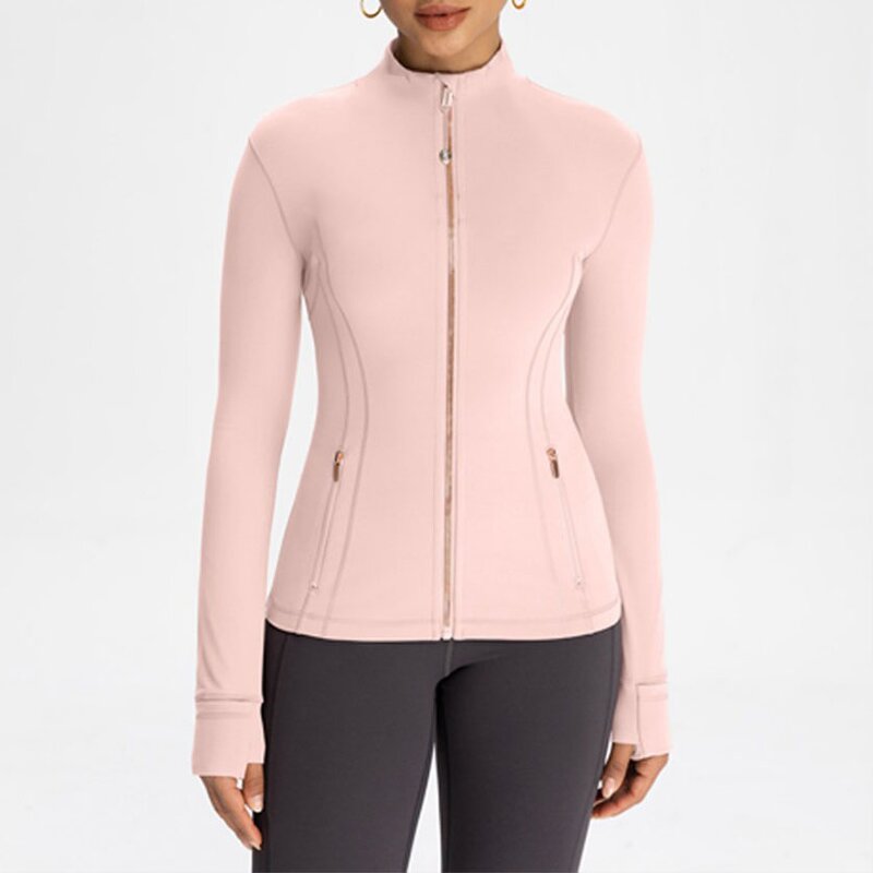 Gym Jacket Supplier - Factory Direct Women's Seamless Breathable Yoga Set