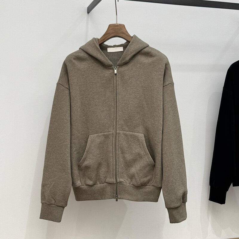 Zip-Up Hoodie Manufacturer - OEM/ODM Classic Full Comfortable Zipper Open Oversized