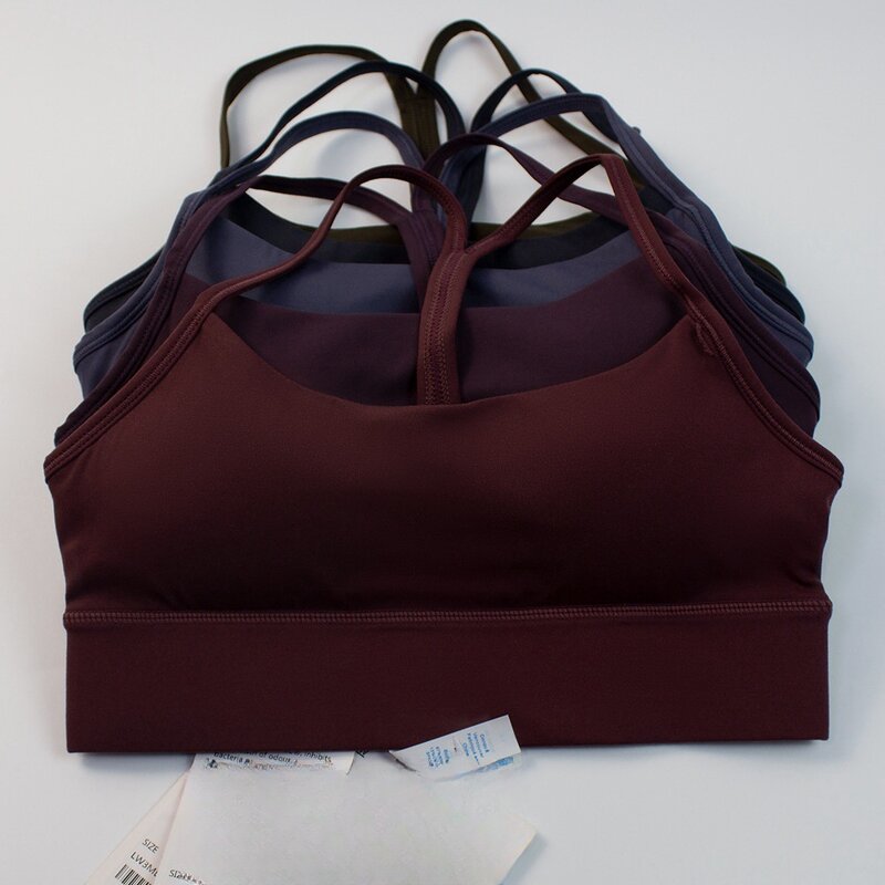 Sports Yoga Bra Supplier - OEM/ODM Custom Beauty Back Sling Bra Thin Belt Spandex