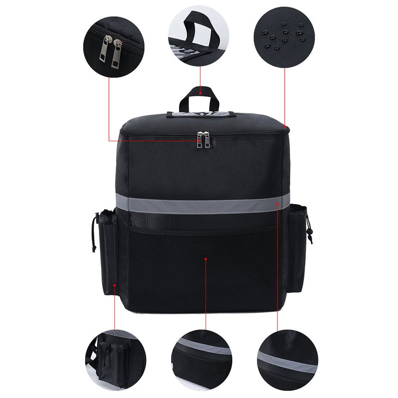 Cooler Bags Supplier - OEM/ODM Waterproof OEM Custom Insulated Grocery Delivery