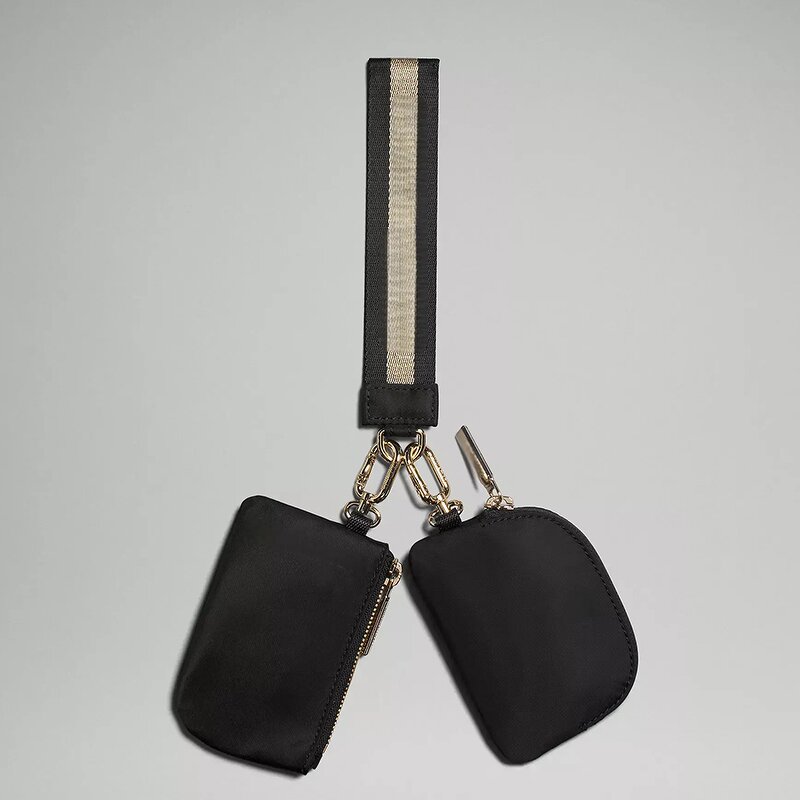 Wallet Wristlet Supplier - OEM/ODM Custom Logo Unisex Dual Bag Zipper for Yoga