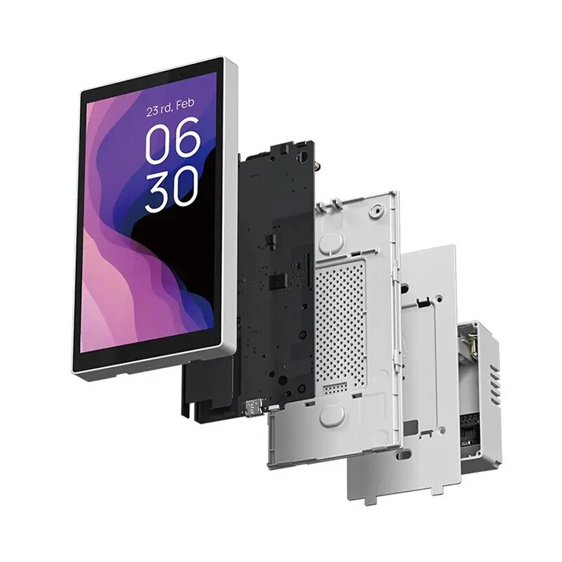 Control Panel Factory - OEM/ODM Tuya WiFi 5' Touch Screen Alexa Linux IPS Display Bar