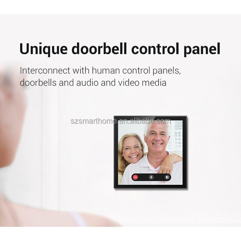 Smart Touch Panel Supplier - OEM/ODM 8-Inch Zigbee WiFi Rotatable Touch Screen Android