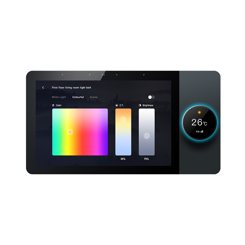 Smart Control Panel Factory - OEM/ODM F8 Tuya 8 Inch Touch Screen Ceiling Amplifier