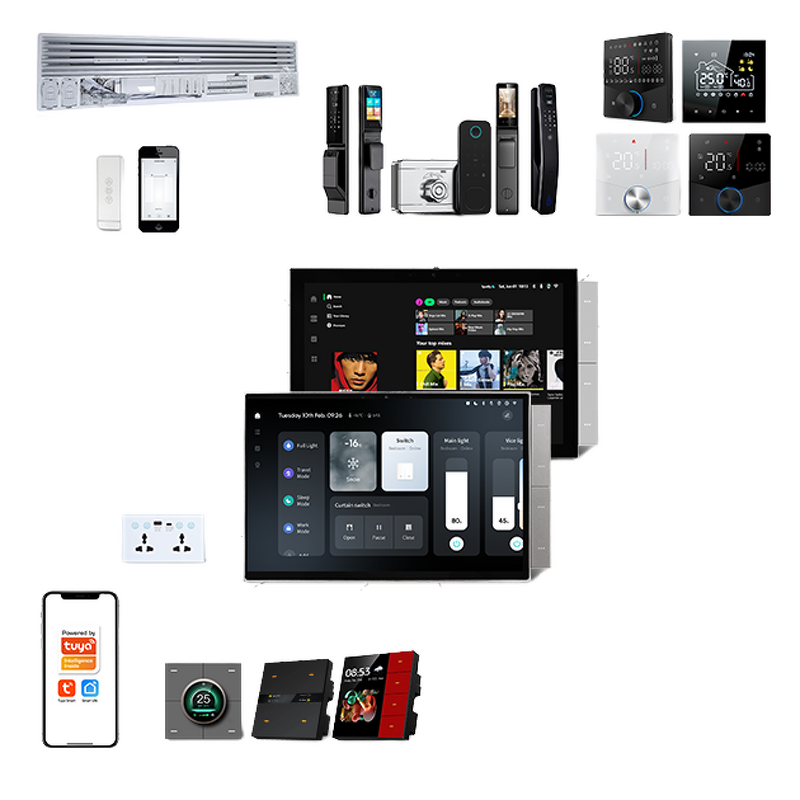 Control Panel Supplier - OEM/ODM 10 Inch Multi-Function IPS Touch Screen Tuya Gateway