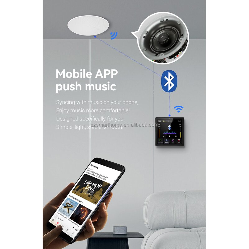 Smart Audio System Factory - OEM/ODM 2.1 Channel 4 Speakers Android Control Music