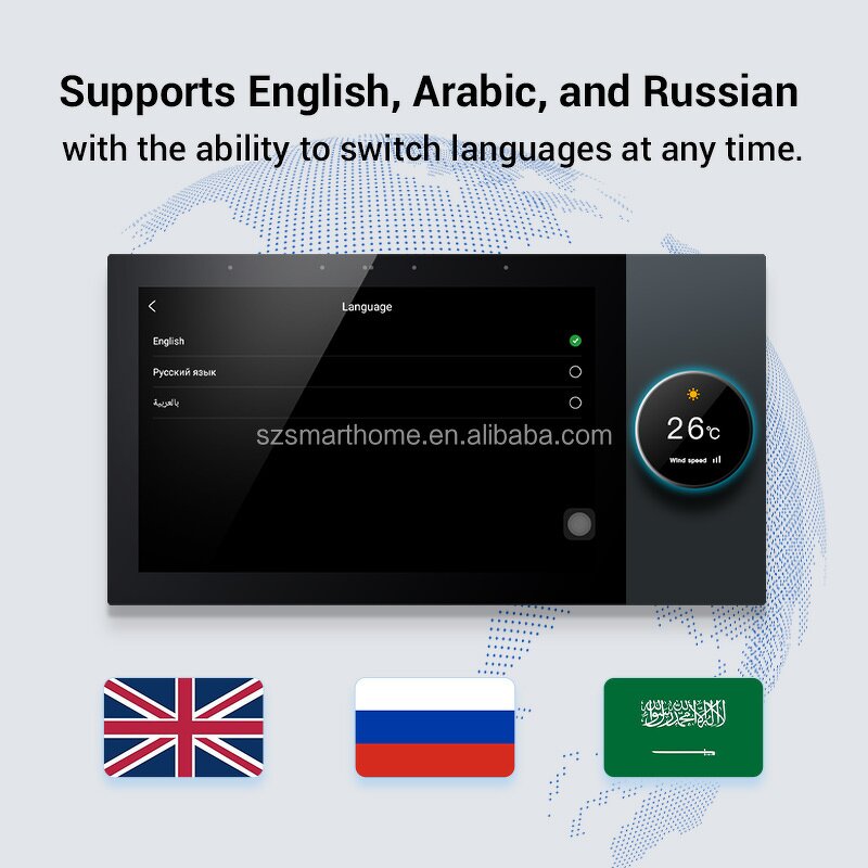 Smart Control Panel Factory - OEM/ODM 7 Inch Tuya Wifi Zigbee Multi-funcional Control