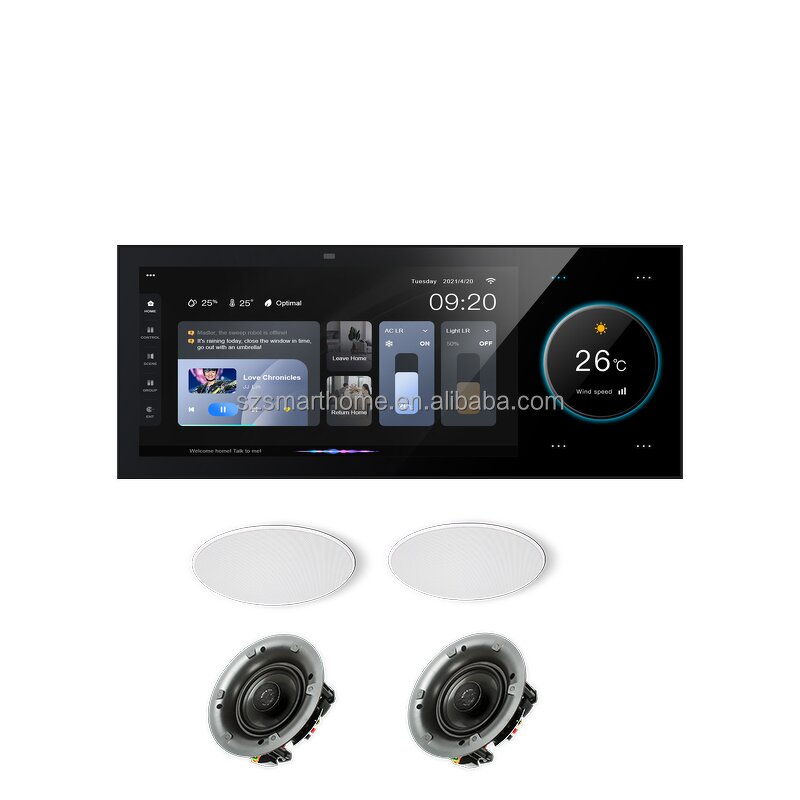 Touch Panel Supplier - OEM/ODM 6-Inch Wifi Multi-Function Zigbee Gateway IPS Display