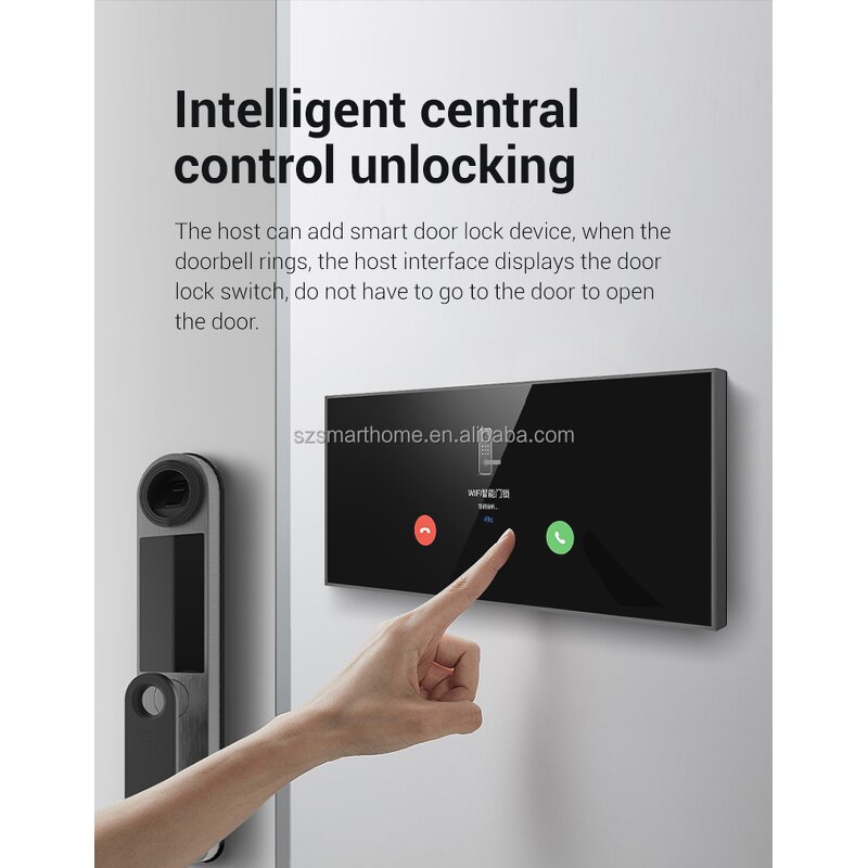 Touch Control Panel Manufacturer - OEM/ODM 12 Inch Tuya Smart Home Music Playback Scene