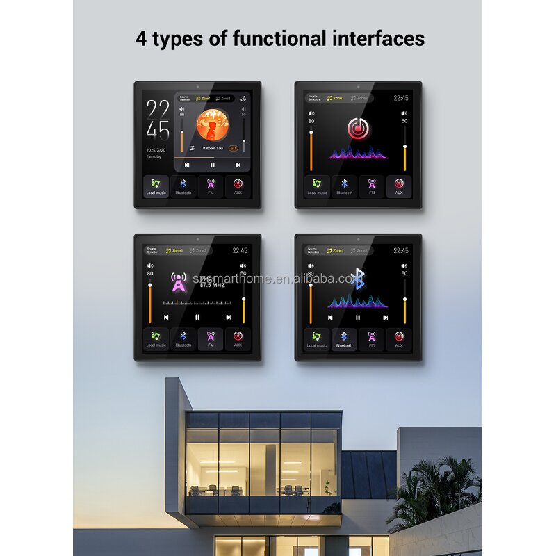 Smart Switch Module Supplier - OEM/ODM 4.0-4.9" Touch Screen Android OS Background Music