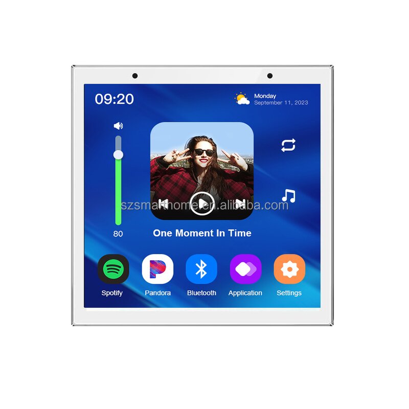 Stereo Amplifier Manufacturer - OEM/ODM 4 Inch WiFi Smart 2 Channel 2X25w Touch Screen