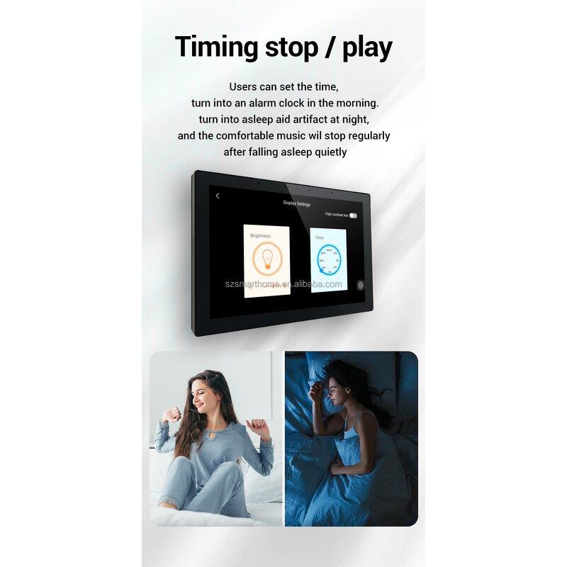 Background Music Host Supplier - OEM/ODM 10 Inch Android 11 Tuya Zigbee 2 Zones Music